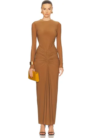 RONNY KOBO Jolie Dress in Brown