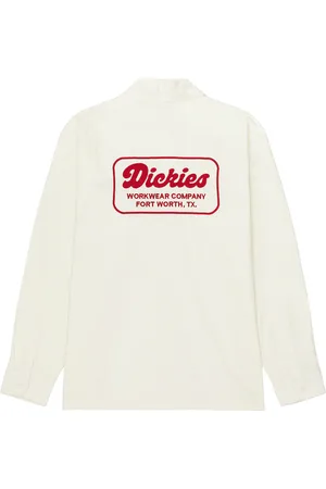 Dickies Lewistown Long Sleeve Shirt in Cream