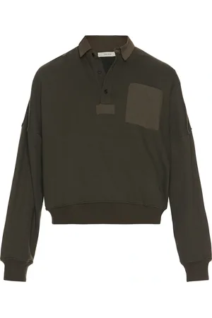 The Row Dende Long Sleeve Shirt in Brown