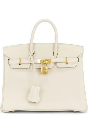 Hermès Togo Birkin 25 Handbag in Ivory