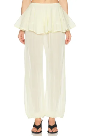 Alaïa Crinoline Pant in Cream