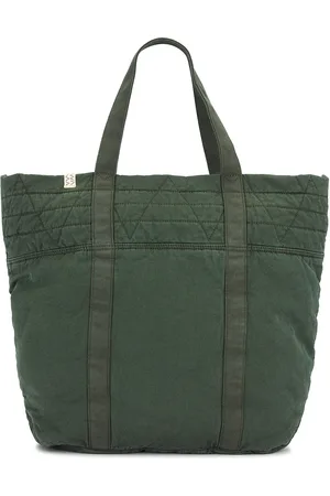VISVIM Nap Tote L in Green