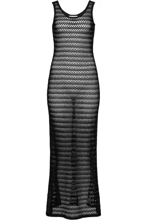 Alaïa Maxi Tank Dress in Black