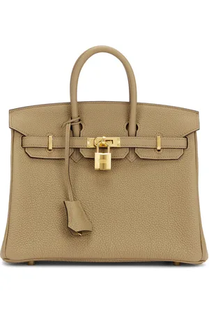 Hermès Togo Birkin 25 Handbag in Taupe