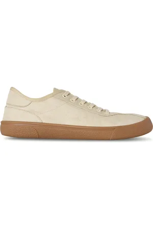The Row Canvas Sneaker in Ivory