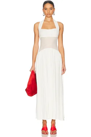 Helsa The Leora Dress in White