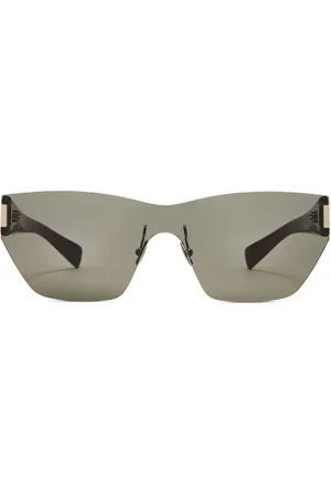 Saint Laurent Cat Eye Sunglasses in Green