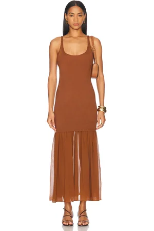 A.L.C. Micky Dress in Brown