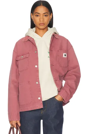 Carhartt OG Michigan Coat in Pink
