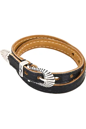 OUR LEGACY Cowboy Wrap Around Belt in Black