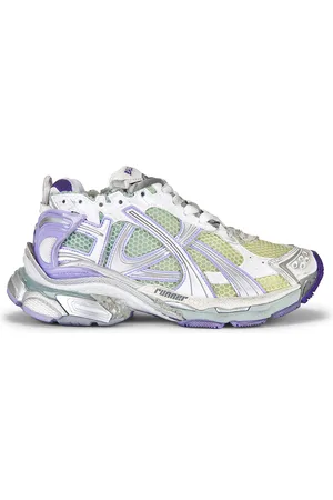 Balenciaga Runner Sneaker in Grey,Green