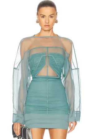 Rick Owens Collage Top in Blue