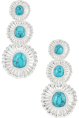 Retrofete Orabella Earring in Teal