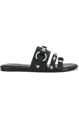 Balenciaga City Slide in Black