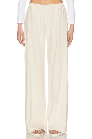 Leset Belle Wide Leg Pant in Neutral