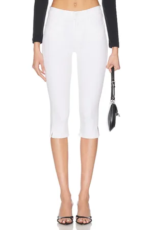 Mother The Stunner Zip Bunny Snip in White