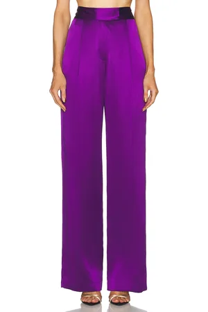 The Sei Wide Leg Trouser in Purple