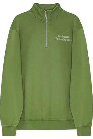 Palmes Zip Sweatshirt in Green