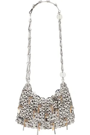 Paco rabanne Nano Pampilles Shoulder Bag in Metallic