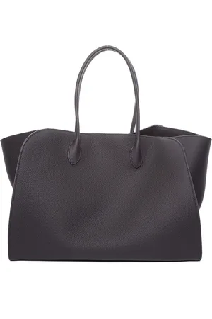 The Row Marlo Top Handle Bag in Black