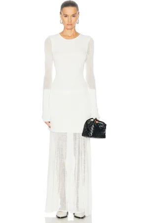 Proenza Schouler Anita Dress in White