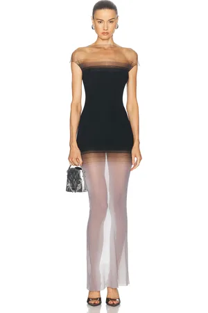 Grace Censor Knit Dress in Black