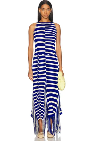 Proenza Schouler Yves Dress in Blue