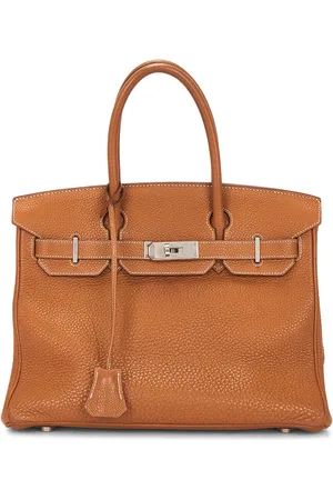 Hermès Togo Birkin 30 Handbag in Brown