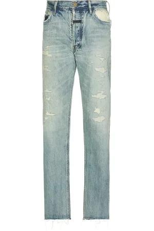 FEAR OF GOD 5 Pocket Straight Leg in Blue