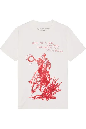 One Of These Days After All Is Said Tee in Cream