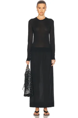 Totême Fine Crewneck Knit Dress in