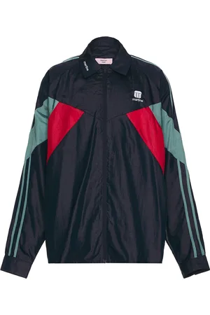 MARTINE ROSE Shirt Track Jacket in Blue