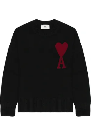 Ami Red ADC Sweater in Black