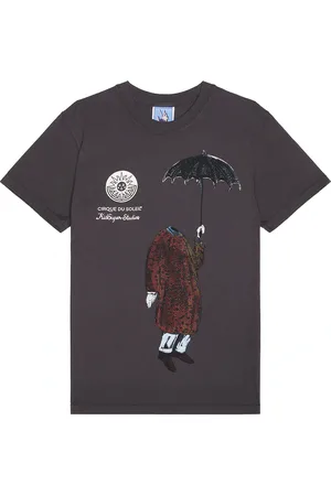 KIDSUPER STUDIOS Cirque Du Soleil No Head Tee in Black