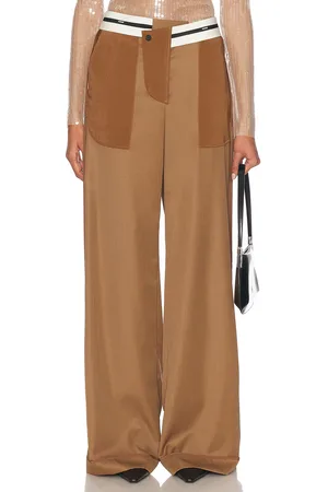 MONSE Inside Out Trouser in Brown