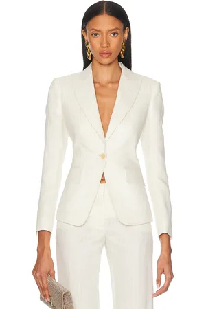 Tom Ford Single Breasted Jacket in White