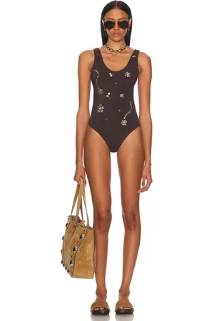 SIEDRES Aitana One Piece Swimsuit in Chocolate