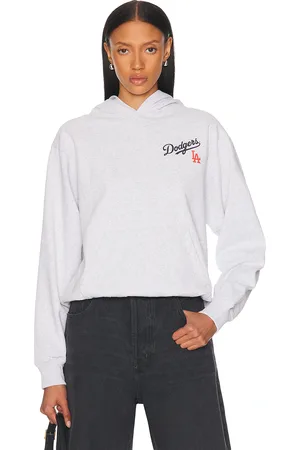 Sporty & Rich X LA Dodgers Serif Sweatshirt in Grey