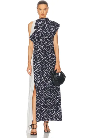 Proenza Schouler Devyn Dress in Navy