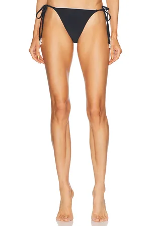 La Porte Aurora Bikini Bottom in Black
