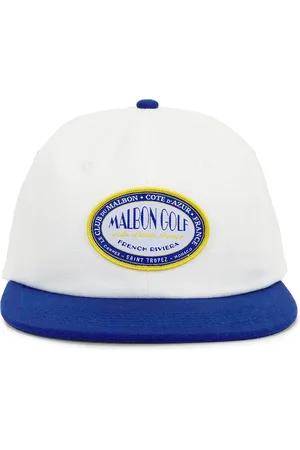 Malbon Golf Chateau Painters Rope Hat in White