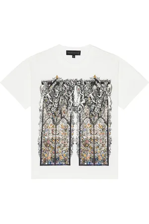 Who Decides War by Ev Bravado Ignatius Short Sleeve Tee in White