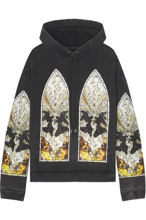 Who Decides War by Ev Bravado Matrimony Hooded Pullover in Charcoal