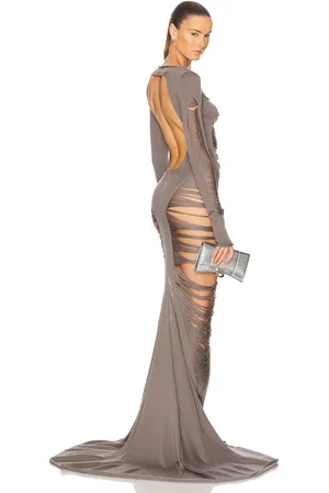 Rick Owens Luna Dress in Grey
