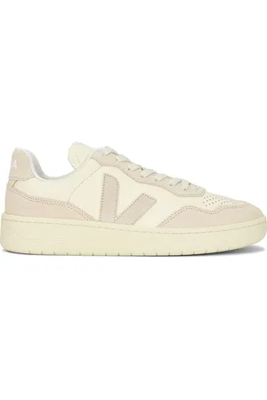 Veja V-90 Sneakers in Cream