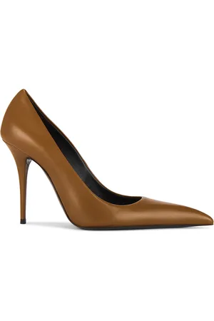 Saint Laurent Elysee Pump in Brown