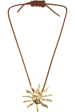 Cult Gaia Leo Necklace in Metallic Gold