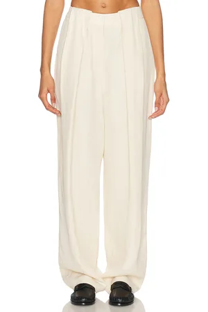 Stella McCartney Linen Balloon Trouser in Cream