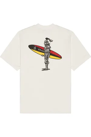 Burberry Surf Knight Printed T-Shirt in White