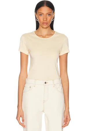 LEMAIRE Fitted Top in Cream